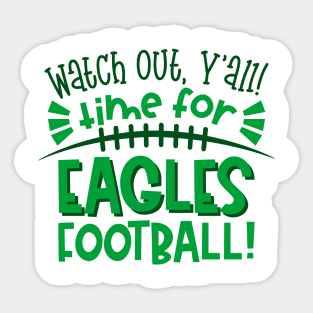 Eagles-Football Sticker